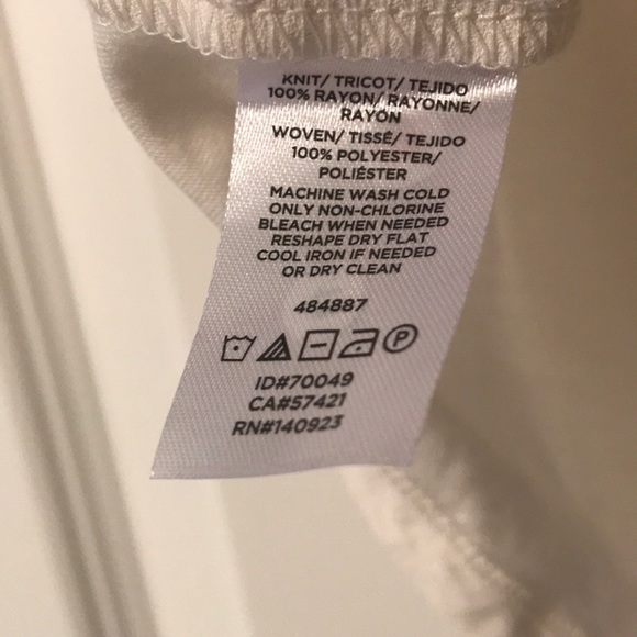 Loft ivory sleeveless women’s top, XSP - Picture 4 of 6